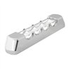 GG74811 - 4" AMBER/CLEAR 4 LED LIGHT BAR W/CR. PLASTIC BEZEL COVER