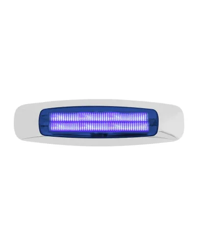 GG74845 - 5-3/4" RECT. PRIME BLUE/BLUE 4 LED INTERIOR SEALED LIGHT