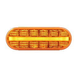 GG74850 - OVAL PRIME SPYDER AMBER/AMBER 14 LED SEALED LIGHT