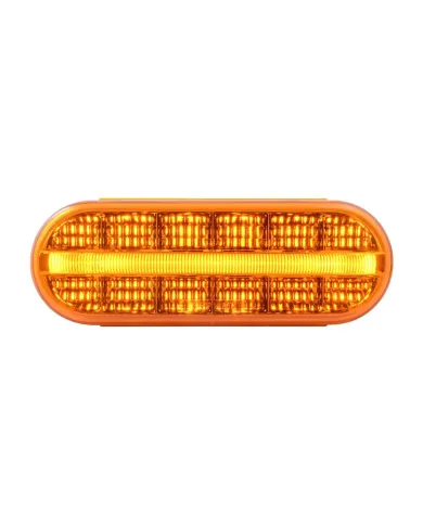 GG74850 - OVAL PRIME SPYDER AMBER/AMBER 14 LED SEALED LIGHT