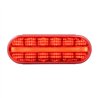 GG74852 - OVAL PRIME SPYDER RED/RED 14 LED SEALED LIGHT