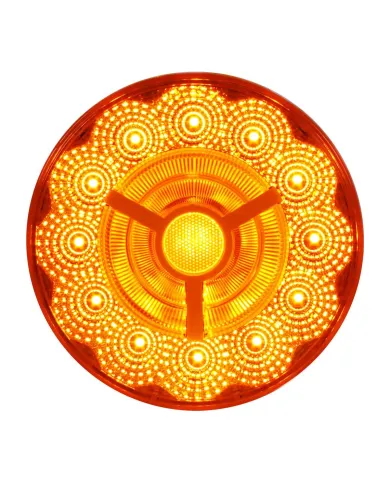 GG74870 - 4" PRIME SPYDER AMBER/AMBER 17 LED SEALED LIGHT