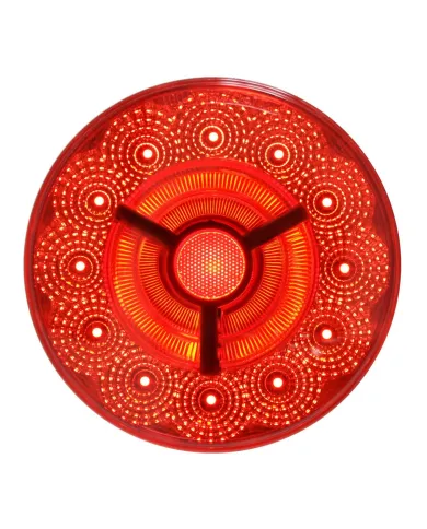 GG74872 - 4" PRIME SPYDER RED/RED 17 LED SEALED LIGHT