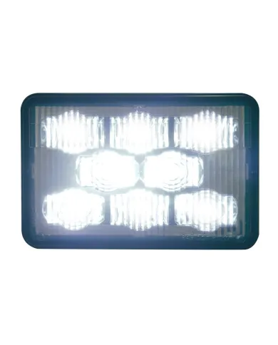 UP31359-ULTRALIT - 8 High Power LED 4" X 6" Headlight - High Beam