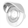 GG75264 - 1" MINI WHITE/CLEAR 1LED DUAL FUNCT. LIGHT W/CR. BEZEL&VISOR