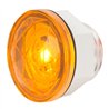 GG75300 - 1-1/4" AMBER/AMB DIAMOND LENS 1 LED DUAL FUNT. LIGHT W/ NUT