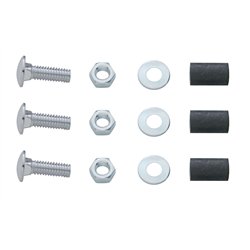 UP10405-Bottom Mud Flap Plate Hardware - Bolt Thru