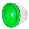 GG75306 - 1-1/4" GREEN/GRN DIAMOND LENS 1 LED INTERIOR LIGHT W/ NUT
