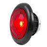GG75312 - 1-1/4" RED/RED DIAMOND LENS 1 LED DUAL FUNT. LIGHT W/ GRMT