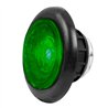GG75316 - 1-1/4" GREEN/GRN DIAMOND LENS 1 LED INTERIOR LIGHT W/GROMMET