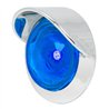 GG75335 - 1-1/4" BLUE/BLUE DIAMOND 1LED DUAL FN. LIGHT W/CR. VISOR BZ