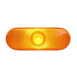 GG75850 - OVAL AMBER/AMBER 1 LED SEALED LIGHT