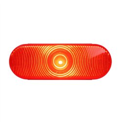 GG75851 - OVAL RED/RED 1 LED S/T/T SEALED LIGHT