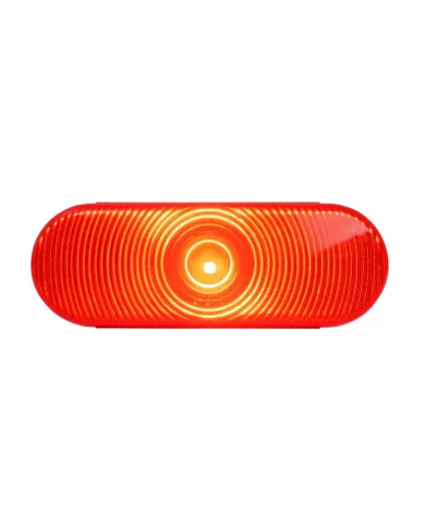 GG75851 - OVAL RED/RED 1 LED S/T/T SEALED LIGHT
