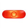 GG75851 - OVAL RED/RED 1 LED S/T/T SEALED LIGHT