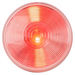 GG75923 - 4" RED/CLEAR 1 LED SEALED S/T/T LIGHT