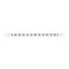 GG75966 - 10-1/8" ULTRA THIN WHITE/CLEAR 12 LED INTERIOR LIGHT BAR