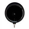 UP31498-Black "BILLET" Style Groove Headlight Housing With Visor
