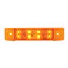 GG76260 - 6"L RECT. AMBER/AMBER 8 LED MARKER/CLEARANCE LIGHT