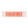 GG76263 - 6"L RECT. RED/CLEAR 8 LED MARKER/CLEARANCE LIGHT