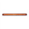 GG76290 - 12" AMBER/AMBER 18 LED LIGHT BAR W/ CR. PLASTIC BASE MOUNT