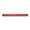 GG76295 - 12" RED/RED 18 LED LIGHT BAR W/ CR. PLASTIC BASE MOUNT