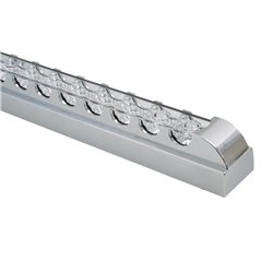 GG76301 - 20"L SPYDER AMBER/CLEAR 17-LED LIGHT BAR W/CR. PL BEZEL 1 ROW