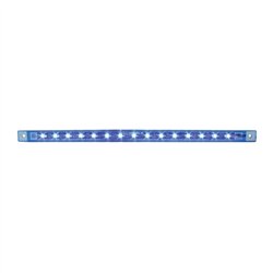 GG76312 - 12" ULTRA THIN BLUE 15-LED INTERIOR LIGHT BAR