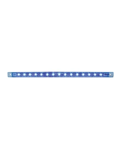 GG76312 - 12" ULTRA THIN BLUE 15-LED INTERIOR LIGHT BAR
