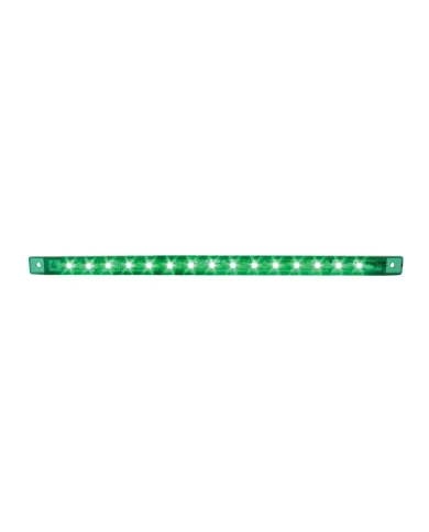 GG76313 - 12" ULTRA THIN GREEN 15-LED INTERIOR LIGHT BAR