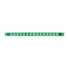 GG76313 - 12" ULTRA THIN GREEN 15-LED INTERIOR LIGHT BAR
