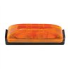 GG76405 - MEDIUM RECTANGULAR AMBER 2-LED MARKER LIGHT W/BLACK BRACKET
