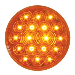 GG76450 - 4" FLEET AMBER/AMBER 18 LED SEALED LIGHT