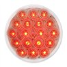 GG76453 - 4" FLEET RED/CLEAR 18 LED SEALED LIGHT