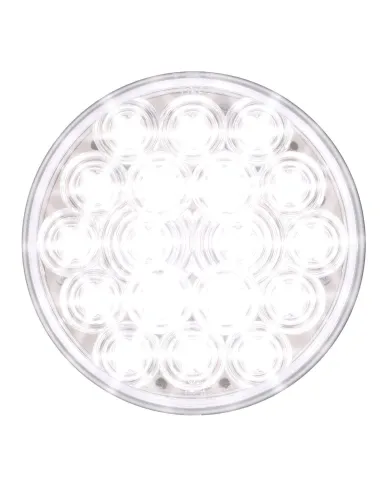GG76454 - 4" FLEET WHITE/CLEAR 18 LED UTILITY/INT/BU SEALED LIGHT