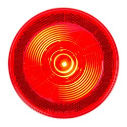 GG76459 - 4" RED/RED 16 LED SEALED LIGHT W/ REFLECTIVE RING LENS