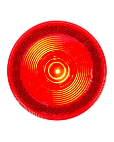 GG76459 - 4" RED/RED 16 LED SEALED LIGHT W/ REFLECTIVE RING LENS