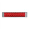 GG76487 - 10"L SPYDER RED/RED 18-LED LIGHT BAR W/CR. PL BEZEL 2 ROW