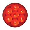 GG76547 - 2" LOW PROFILE PEARL RED/ RED 7 LED DUAL/3WIRES LIGHT