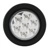 GG76551 - 2" LOW PROFILE PEARL AM/CLEAR LED LIGHT W/PIGTAIL & GROMMET