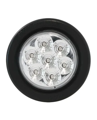 GG76631 - 2" LOW PROFILE SPYDER AM/CLEAR LED LIGHT W/PIGTAIL & GROMMET