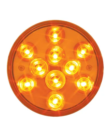 GG76840 - 4" MEGA 10 PLUS AMBER/AMBER 10 LED LIGHT