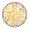 GG76841 - 4" MEGA 10 PLUS AMBER/CLEAR 10 LED LIGHT