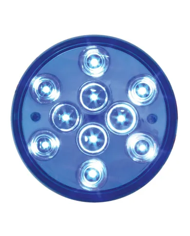 GG76848 - 4" MEGA 10 PLUS BLUE 10 LED SEALED LIGHT