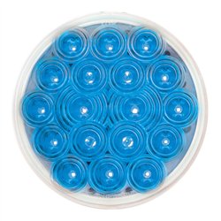 GG76897 - 4" FLEET BLUE/CLEAR 18 LED SEALED LIGHT (INTERIOR)