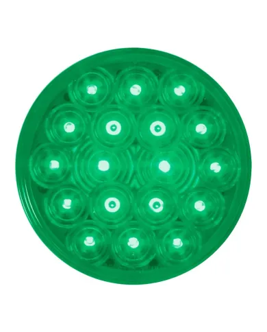 GG76898 - 4" FLEET GREEN/GREEN 18 LED SEALED LIGHT (INTERIOR)