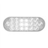 GG77052 - OVAL LOW PROFILE SPYDER WHITE 20-LED LIGHT W/PLUG