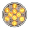 GG77451 - 4" MEGA10 AMBER/CLEAR 10-LED LIGHT