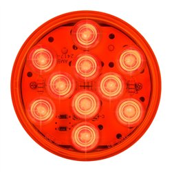 GG77452 - 4" MEGA10 RED/RED 10-LED LIGHT
