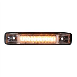 GG77651 - THIN LINE AMBER/CLEAR 6-LED SEALED LIGHT